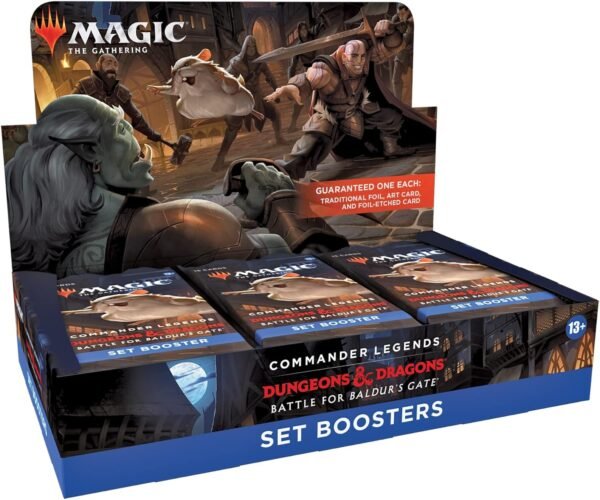 Magic The Gathering Commander Legends Battle for Baldurs Gate Case of 6 Set Booster Boxes.jpg
