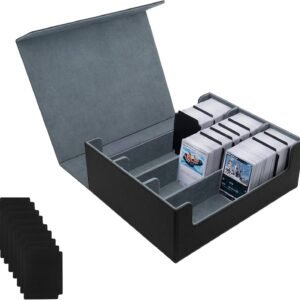 Mcbazel 1800 Trading Card Storage Box with Leather Magnetic Closure.jpg
