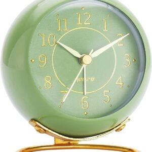 Metal Desk Clock Retro Bedroom Table Vintage Analog Alarm Clock.jpg
