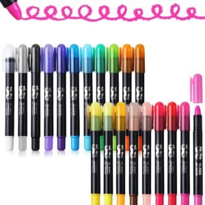 Mr Pen Washable Gel Crayons 20 Pack Twistable Non Toxic Kids.jpg