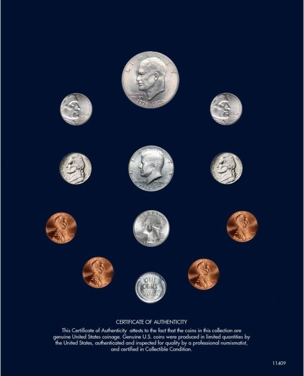 One Year Rarities Coin Collection Genuine United States Minted Coins Americana Collectible Certificate of Authenticity – American Coin Treasures.jpg