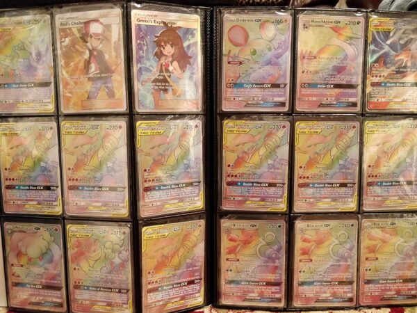 Pokemon 100 Rainbow Rare Cards Binder Collection Includes 5 foils.jpg