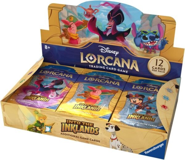 Ravensburger Disney Lorcana TCG Into The Inklands Booster Pack Display.jpg
