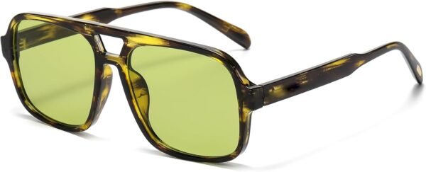 Retro Aviator Sunglasses for Women Men Trendy Classic 70s Square.jpg