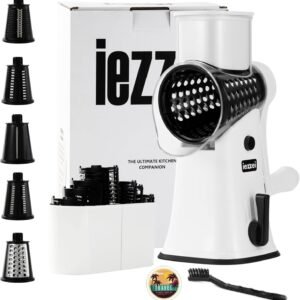 Rotary Cheese Grater with Handle Vegetable Shredder Slicer Cutter.jpg