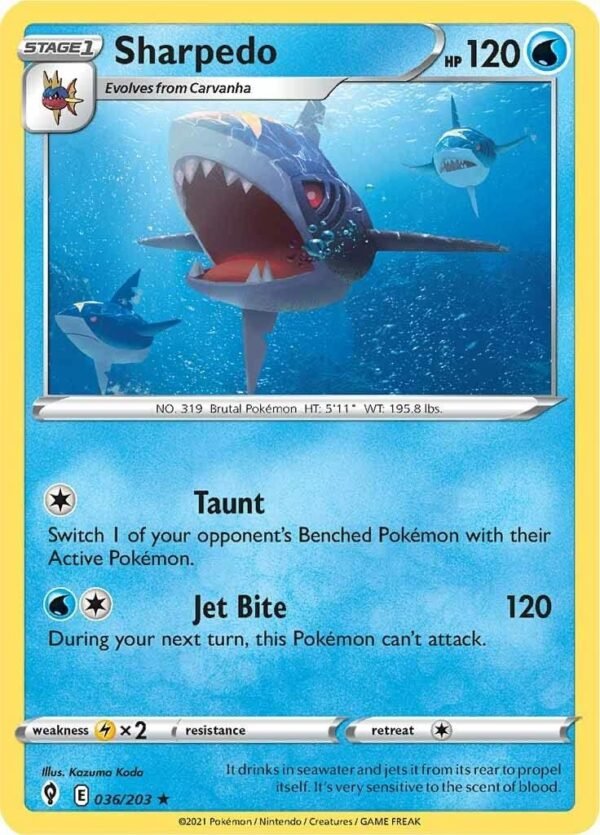 Sharpedo 036203 Rare Sword Shield.jpg