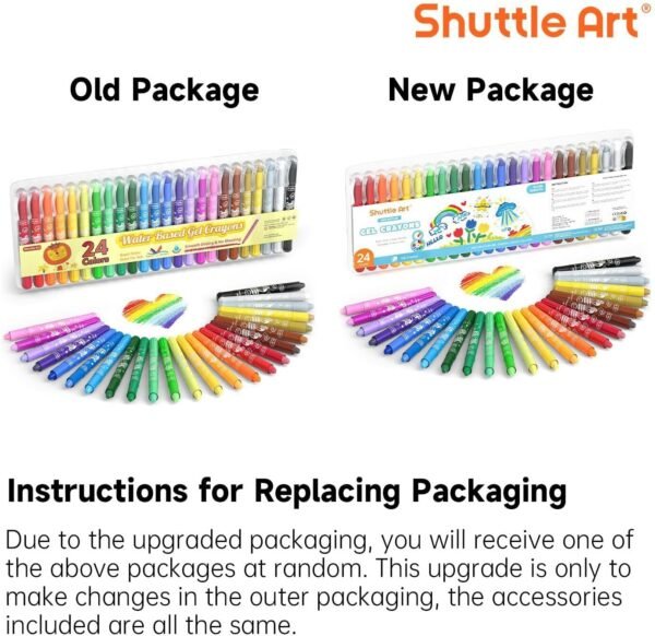 Shuttle Art 24 Colors Gel Crayons for Toddlers Non Toxic Twistable Crayons Set for Kids Children Coloring Crayon Pastel Watercolor Effect Ideal for Paper.jpg