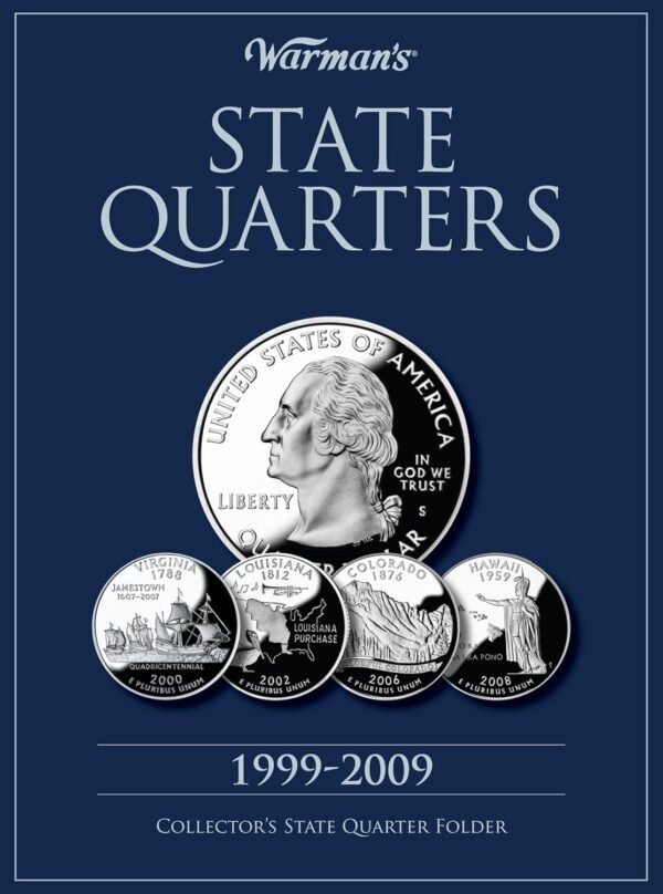 State Quarter 1999 2009 Collectors State Quarter Folder Warmans Collector Coin.jpg