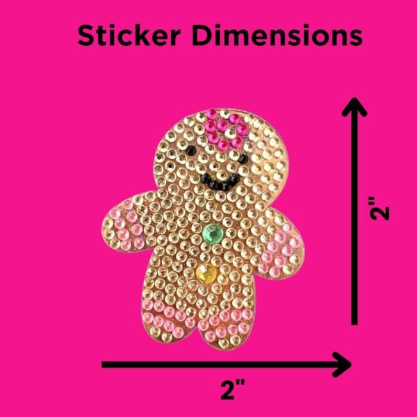 StickerBeans® The Original Rhinestone Sticker Limited Edition Care Bear Cookies Collection 2 x 2 4 Pack Sparkly Adhesive Back Collect Trade Gift Adorn Laptop Phone Water Bottle.jpg