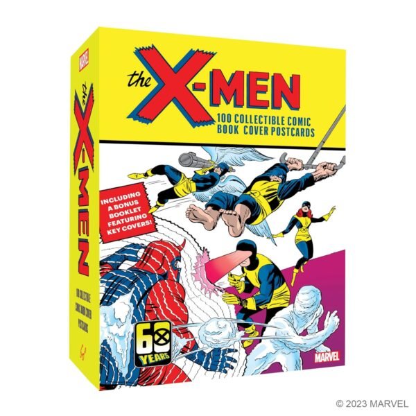 The X Men 100 Collectible Comic Book Cover Postcards Marvel.jpg