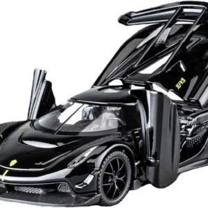 Toy Cars Model Jesko Black Alloy Collectibles Die cast Vehicles with.jpg