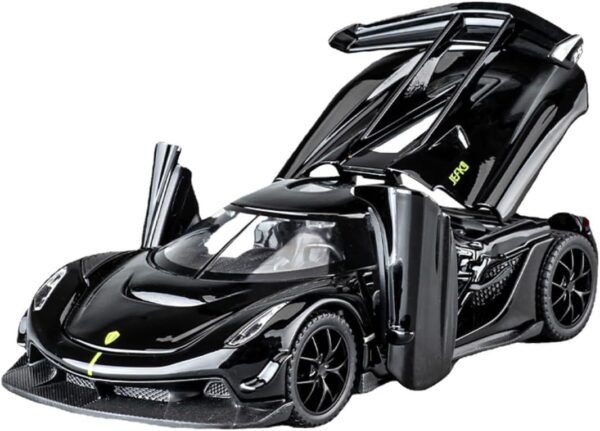 Toy Cars Model Jesko Black Alloy Collectibles Die cast Vehicles with.jpg