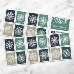 United States Postal Service Winter Whimsy First Class Postage Stamps.jpg