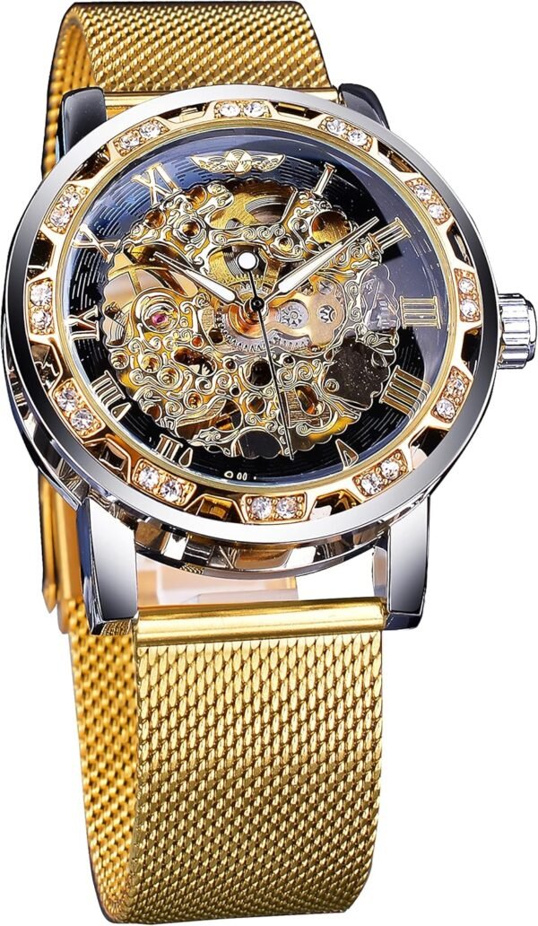 Winner Retro Manual Mechanical Skeleton Watch with Diamond and Carving.jpg
