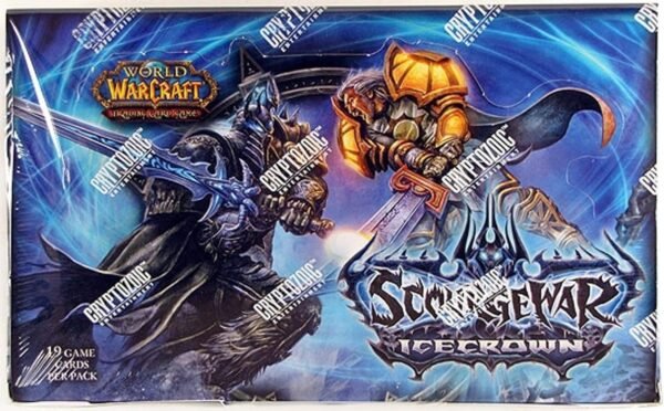 World of Warcraft Trading Card Game TCG Scourgewar Icecrown Booster.jpg