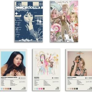 YIYANGQ Beabadoobee Album Cover Limited Edition Posters Set of 5.jpg