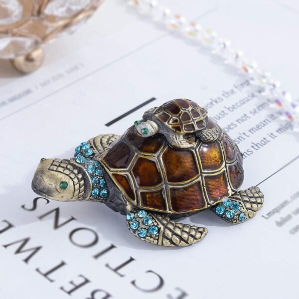 YU FENG Mother and Baby Turtle Figurines Jewelry Trinket Boxes.jpg