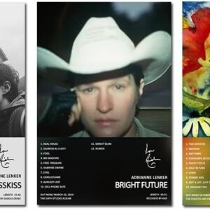 ZHOULZ Adrianne Lenker Poster Album Cover Limited Edition Posters Set.jpg