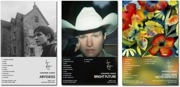 ZHOULZ Adrianne Lenker Poster Album Cover Limited Edition Posters Set.jpg