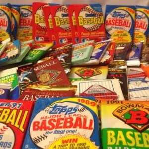 100 Vintage Baseball Cards in Old Sealed Wax Packs.jpg
