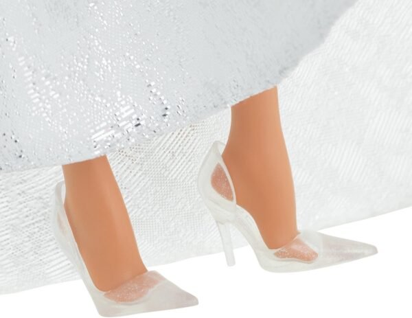 1749039856 Barbie Signature 2021 Holiday Doll 12 inch Brunette Hair in Silver Gown with Doll Stand and Certificate of Authenticity Gift for 6 Year Olds and Up.jpg