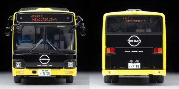 1749101054 TOMYTEC Tomica Limited Vintage Neo 164 LV N245e Isuzu Erga Nissan Shuttle Bus Ikazuchi YellowBlack Finished Product.jpg