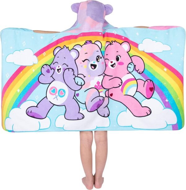 1749216252 Care Bears BathPoolBeach Soft Cotton Terry Hooded Towel Wrap 24 in x 50 in By Franco Kids.jpg
