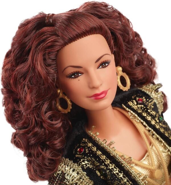 1749335053 Barbie Signature Gloria Estefan Doll in Gold and Black Fashion and Accessories with Microphone Gift for Collectors.jpg