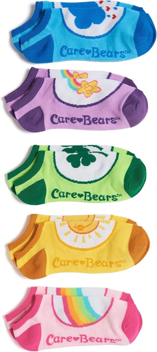 1749363858 Care Bears Womens 5 Pack No Show Socks.jpg