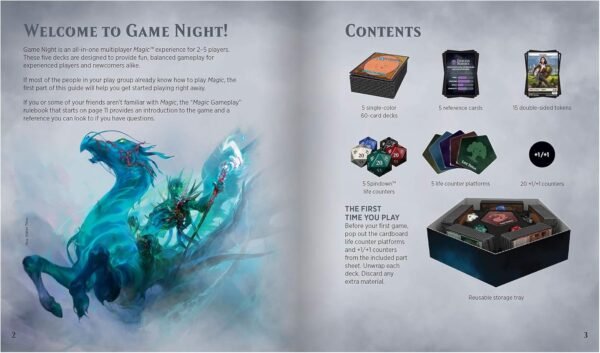 1749392652 Magic The Gathering Magic Game Night 2019 Card Game For 2–5 Players 5 Decks 5 Dice Accessories.jpg