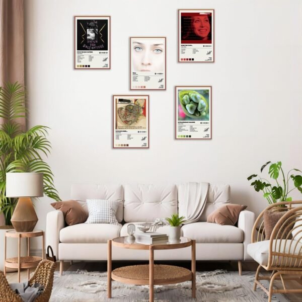 1749515053 MISTRARA Fiona Poster Apple Album Cover Limited Edition Posters Set of 5 Unframed 8inch X 12inch20 X 30cm Room Aesthetic Scannable Song Code Music Posters.jpg