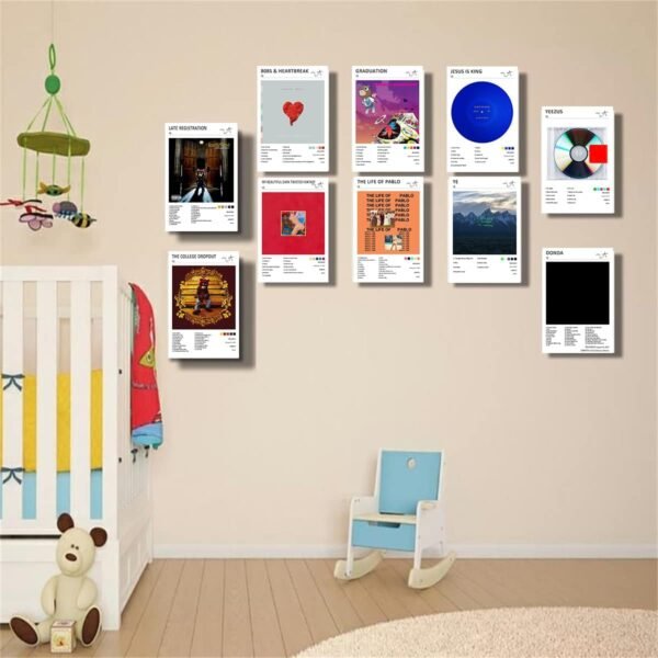 1749662651 WHHGG Ye Kanye West The College Dropout Album Cover Signed Limited Edition Posters Set of 10 Unframed 8inch x 12inch20 x 30cm.jpg