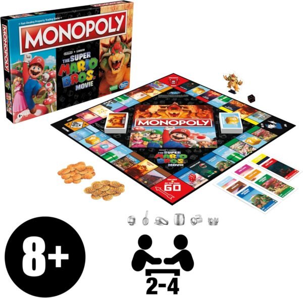 1749727454 Monopoly The Super Mario Bros. Movie Edition Kids Board Game Family Games for Super Mario Fans Ages 8 Amazon Exclusive.jpg