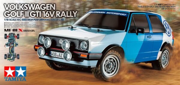 1750285454 Tamiya 58714 110 RC VW Golf II GTI 16V Rally MF 01X Car Kit.jpg