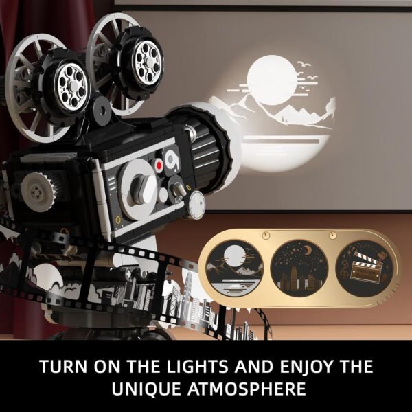 1750371854 Ideas Retro Camera Building Set for Adults Collectible Movie Camera Toy for Play and DisplaySTEM Christmas Birthday Gift for Kids Girls Boys 8 14 655 PCS.jpg