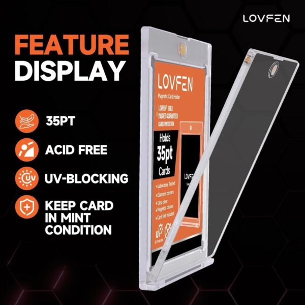 1750569894 300ct Magnetic Card Holder Super Thin Premium 35pt One Card Holder Touch Card Protectors Hard Plastic Mag Case for Sports Baseball and Collectible Trading Cards.jpg