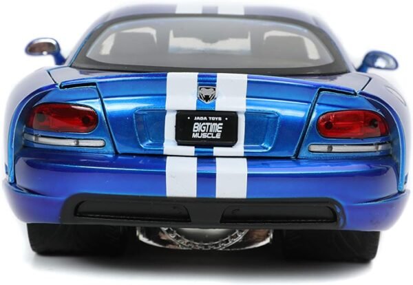 1750584254 Jada Toys Bigtime Muscle 124 2008 Dodge Viper SRT10 Die cast Candy Blue Toys for Kids and Adults.jpg