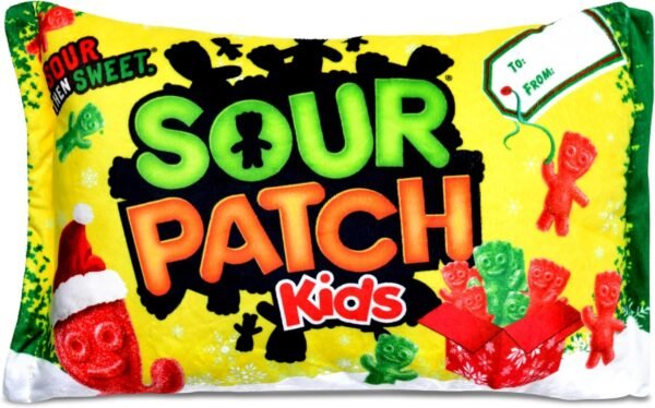 1750623856 iscream Sour Patch Kids Christmas Package 18 x 12 Pillow Set with Mini SPK Candy Pillows.jpg