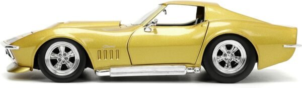 1750677853 Jada Toys Big Time Muscle 124 1969 Chevy Corvette Stingray ZL 1 Die cast Car Gold Toys for Kids and Adults.jpg