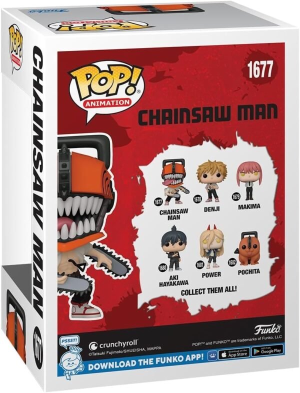1750947852 Funko POP Animation CSM Chainsaw Man 16 Odds for Rare Chase Variant Bloody Collectable Vinyl Figure Gift Idea Official Merchandise for Kids Adults Anime Fans.jpg