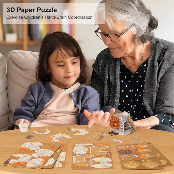 1751099054 Robin Bird 3D Puzzle with Sounds Made of 41 Paper Puzzle Pieces Animal Collectible Table Art Gift Toys for Tweens Teens Adults.jpg