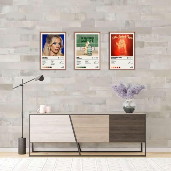 1751145852 MISTRARA Megan Poster Moroney Album Cover Limited Edition Posters Set of 3 Unframed 8inch X 12inch20 X 30cm Room Aesthetic Scannable Song Code Music Posters.jpg