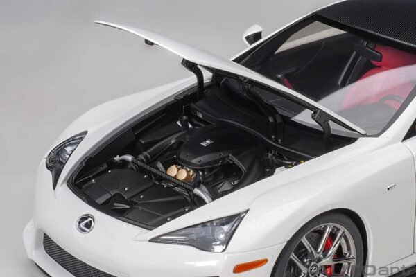 1751174655 AUTOart 118 Lexus LFA WhitestWhiteBlack Carbon Finished Product.jpg
