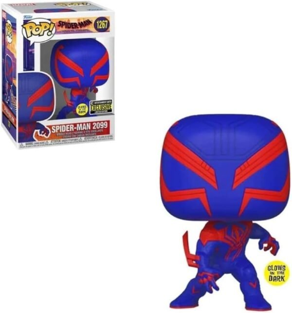 1751279050 Funko Pop Movies Spider Man Across the Spider Verse Spider Man 2099 Glow in the Dark Pop Vinyl Figure – Entertainment Earth Exclusive FUN68370.jpg