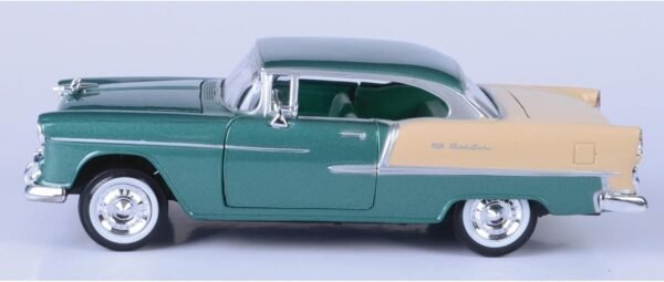 1955 Chevy Bel Air Green Motormax 73229 124 scale Diecast Model Toy Car for unisex children.jpg