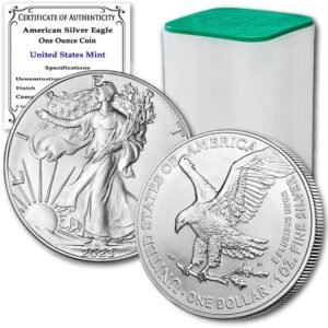 2023 Lot of 10 1 oz American Eagle Silver Bullion.jpg