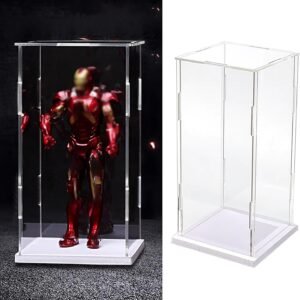 814 2024 Inch Tall Clear Acrylic Display Case Transparent Dustproof.jpg