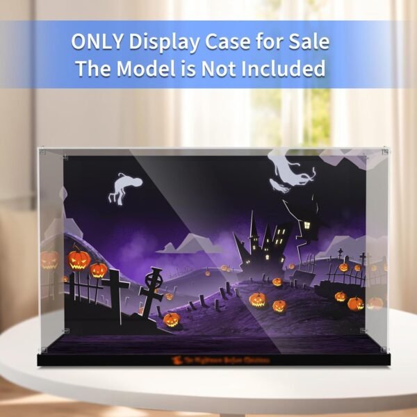 Acrylic Display Case Compatible with 21351 The Nightmare Before Christmas ONLY Display Case The Model NOT Included.jpg
