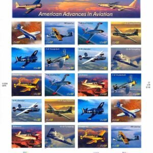 American Advances in Aviation Collectible Sheet of Twenty 37 Cent.jpg