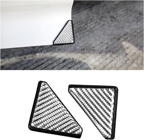 BESULEN 2Pcs Car Edge Guards Carbon Fiber Corner Protector Anti Collision.jpg